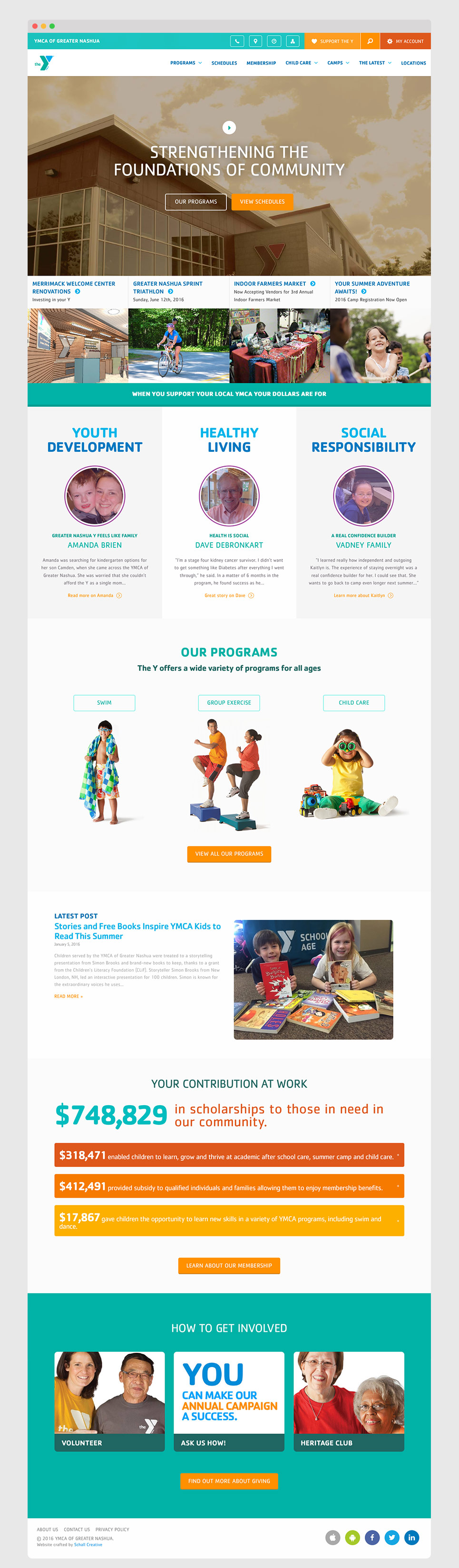 YMCA of Greater Nashua Home Page